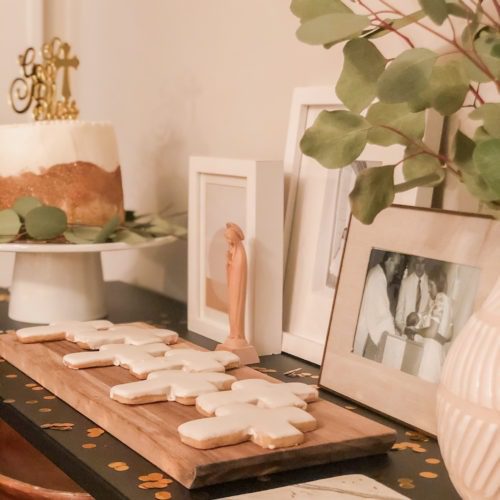 confirmation cake topper