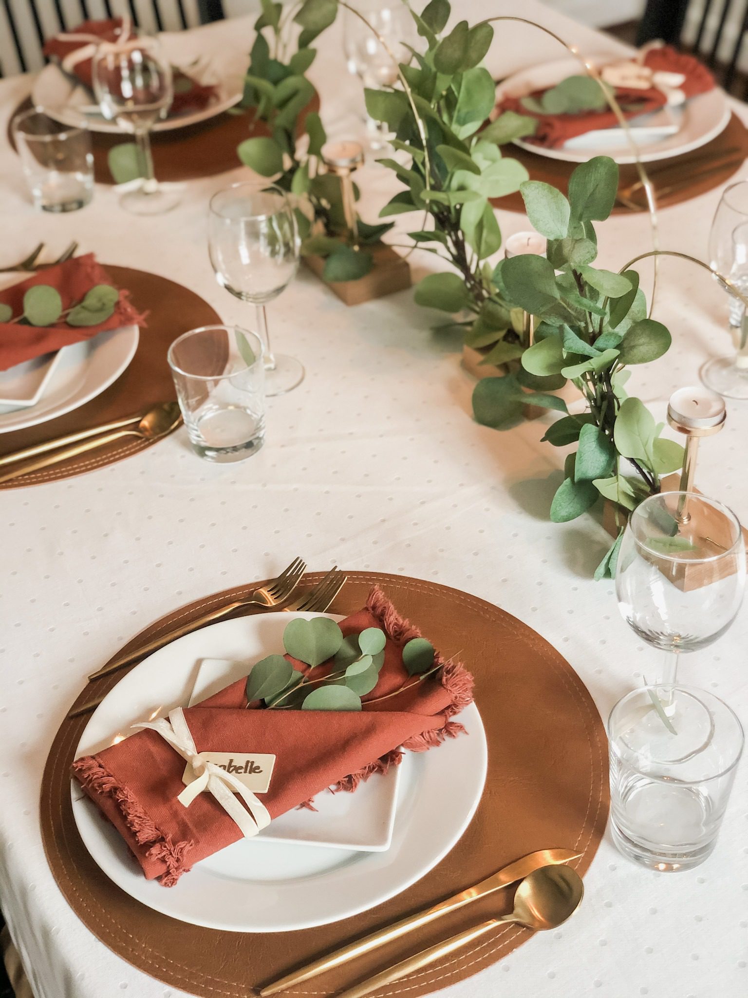 Confirmation Table Centerpieces