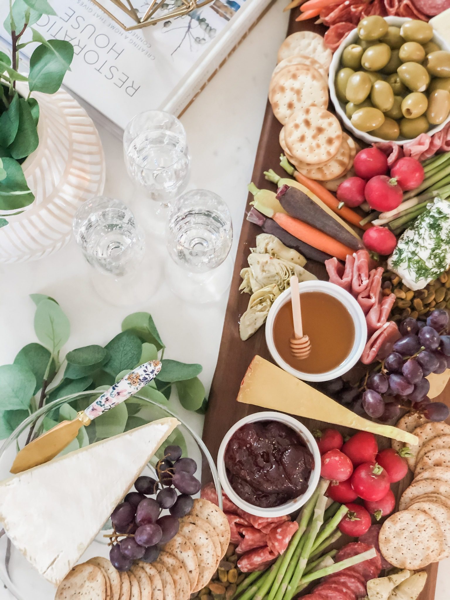 Simple Spring Grazing Board Ideas - hostessology