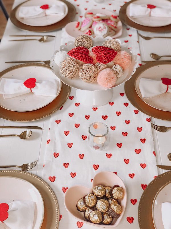 valentines day centerpiece
