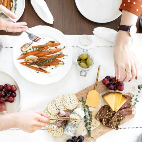 simple cheese board