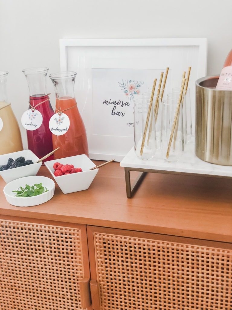 how much champagne for mimosa bar