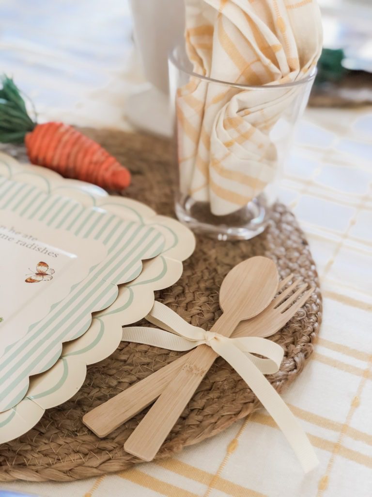 kids easter table settings cute ideas