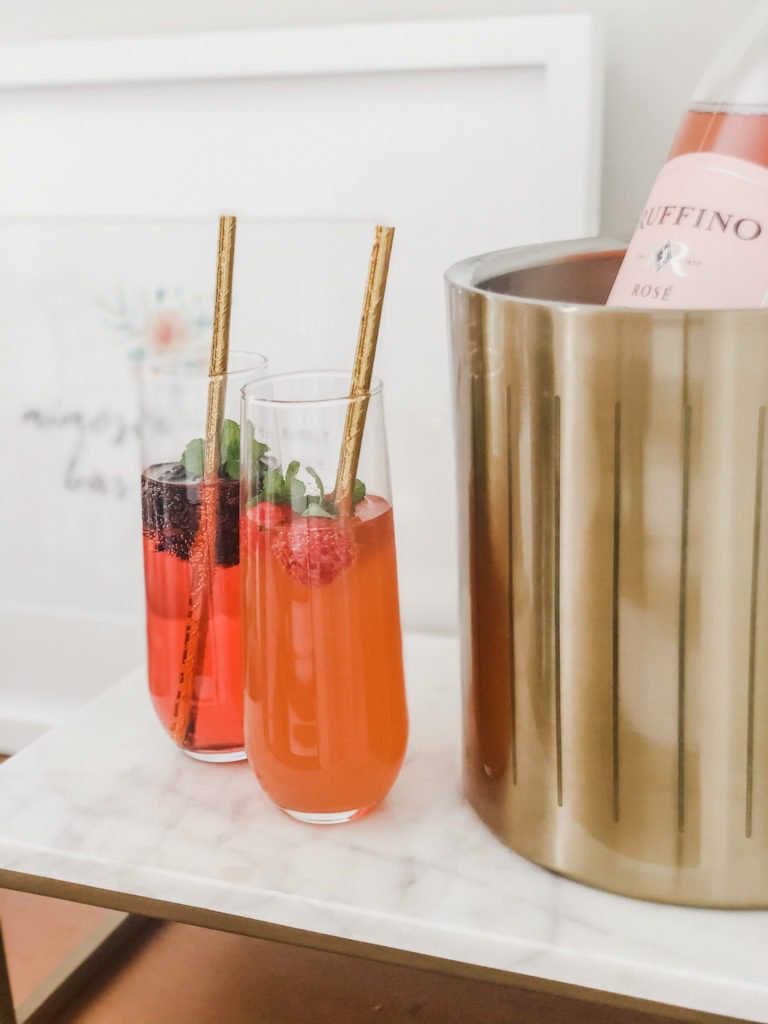 mimosa bar ideas brunch party