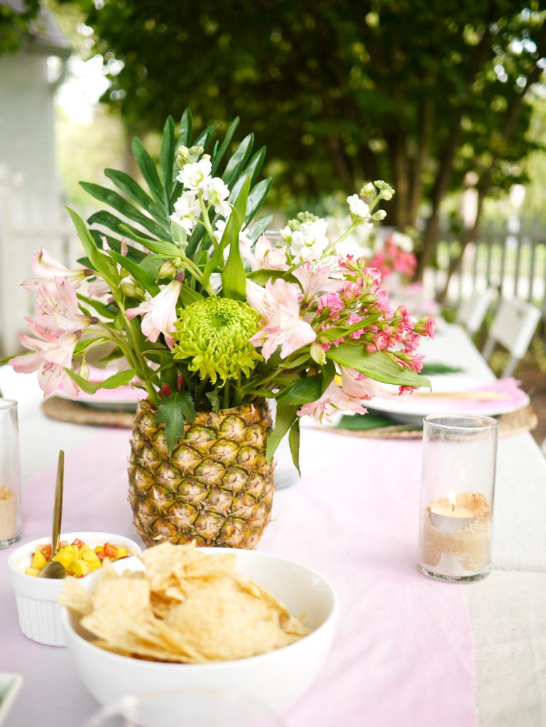 tropical party food ideas