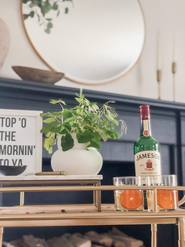 bar cart styling ideas