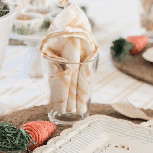 How to Set a Darling Kids Easter Table