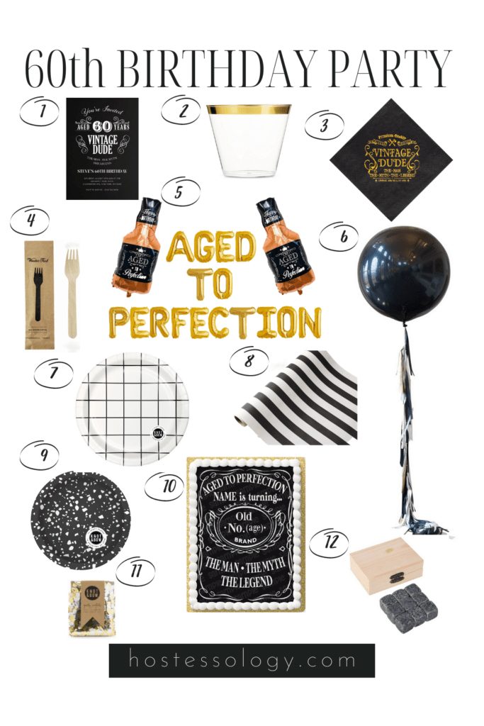milestone birthday party supplies