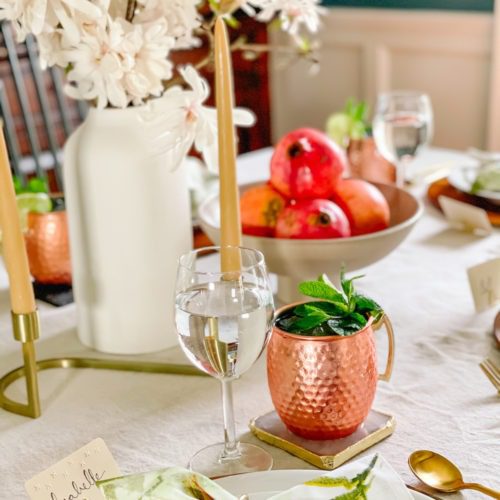 mother's day table setup