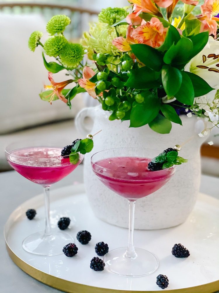 floral cocktails