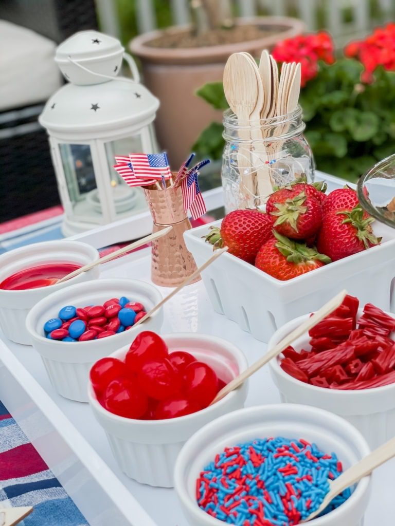 ice cream buffet