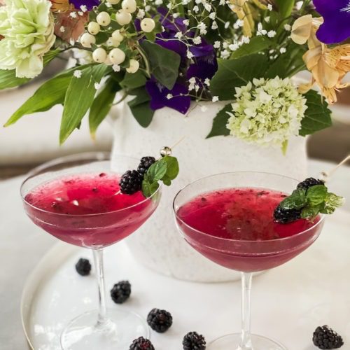 violet cocktail