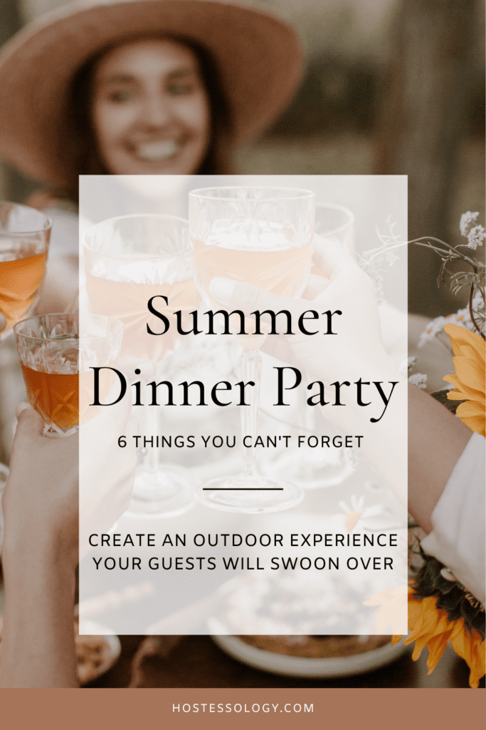 summer dinner party menu ideas