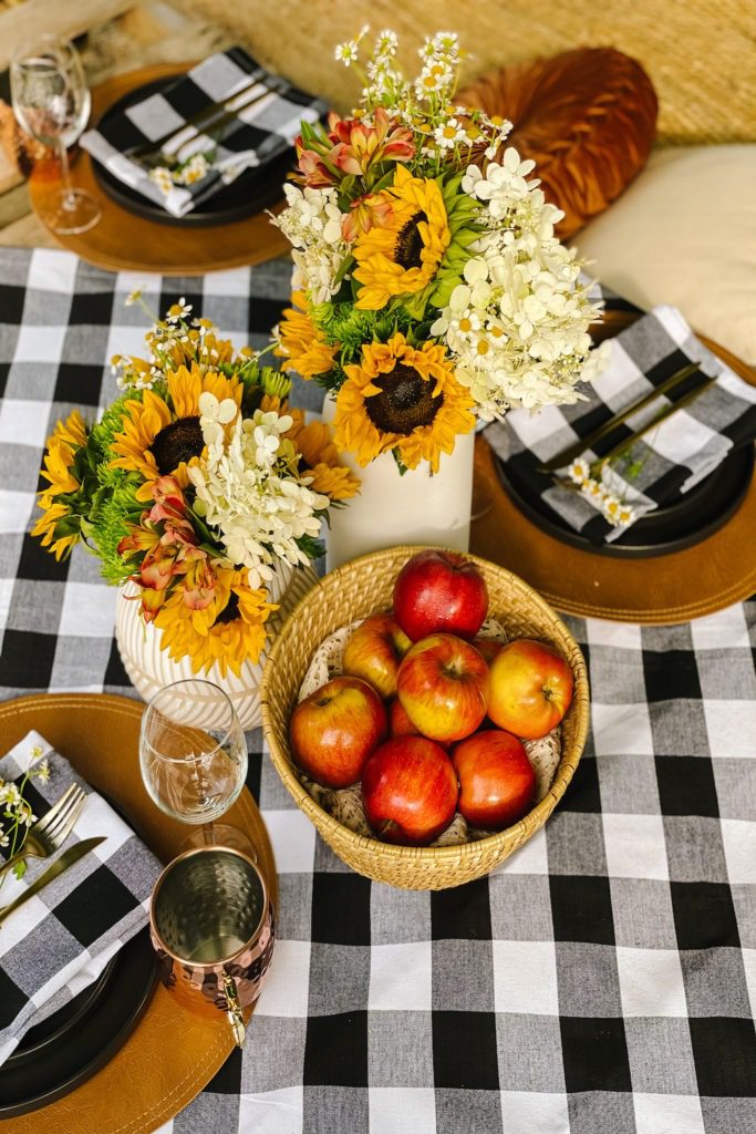 fall picnic desserts