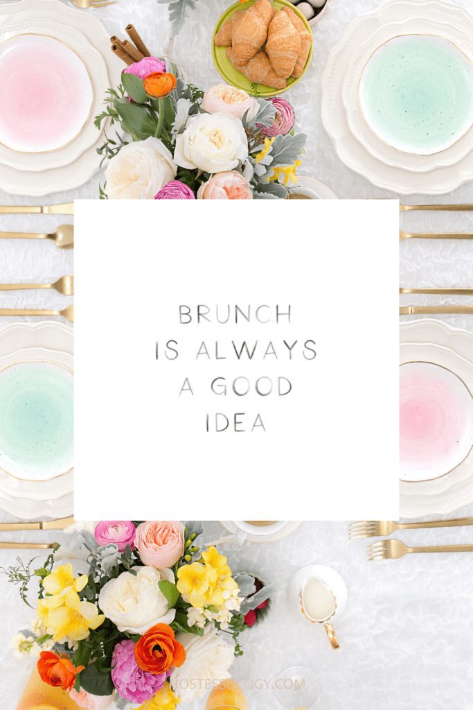 bridal shower brunch food