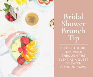 bridal shower brunch themes