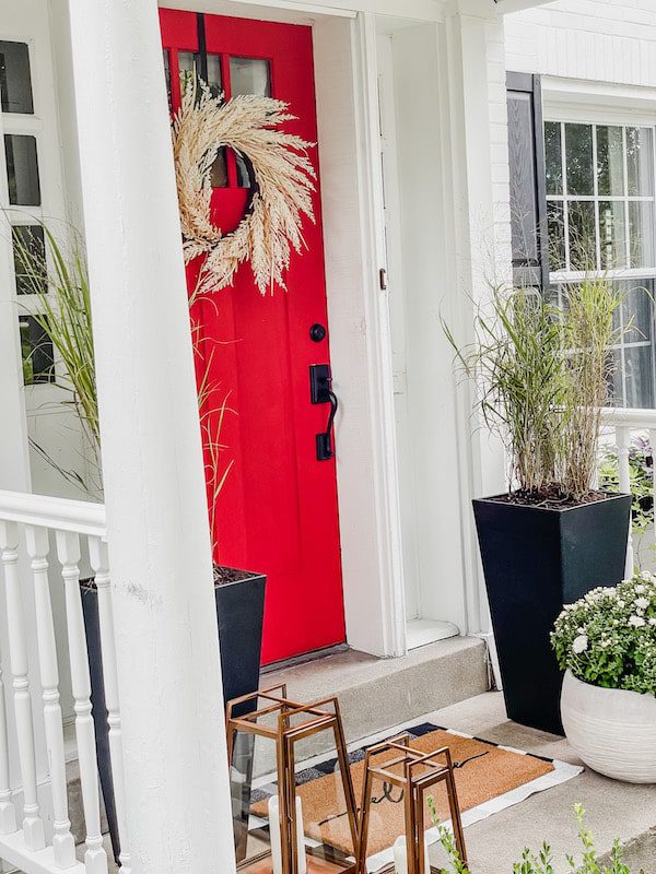 diy fall porch decor