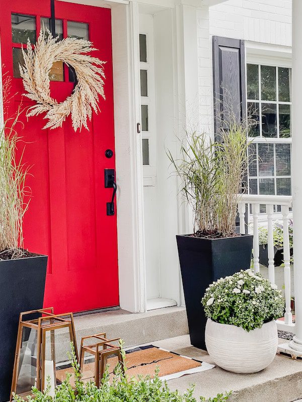 small porch fall decorating ideas