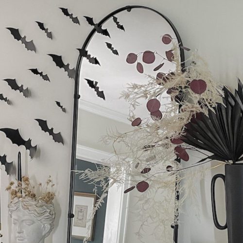 Creepily Sophisticated Halloween Mantel Decorations for Your Spooky Celebration