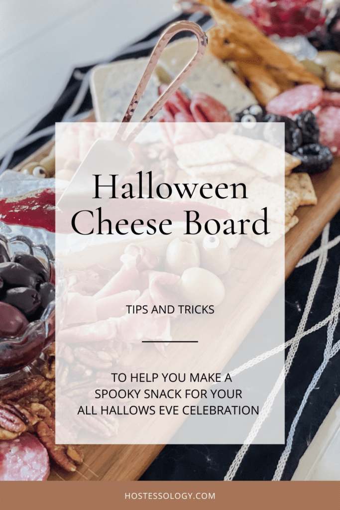 halloween cheese board Pinterest