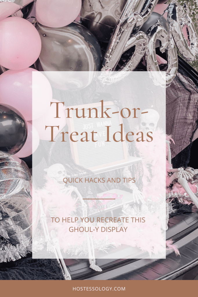quick trunk or treat ideas Pinterest