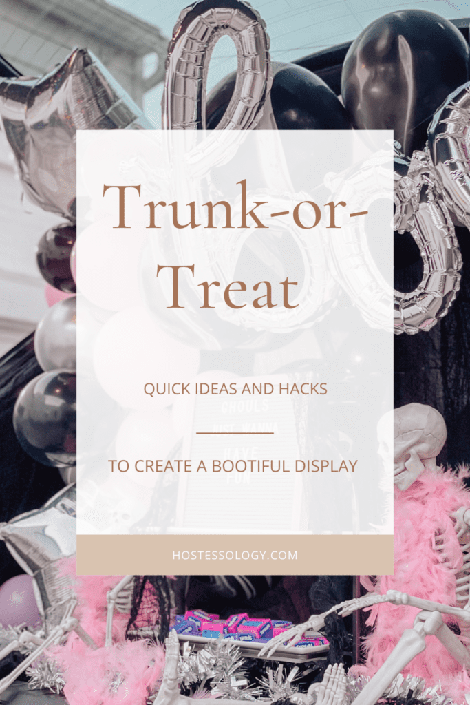 trunk or treat ideas Pinterest