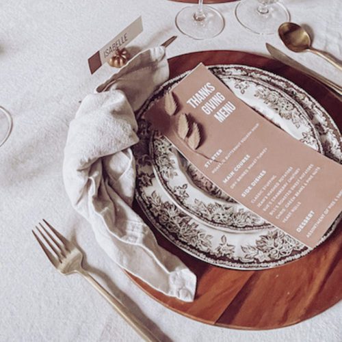 Free Thanksgiving Printables for your Tablescape