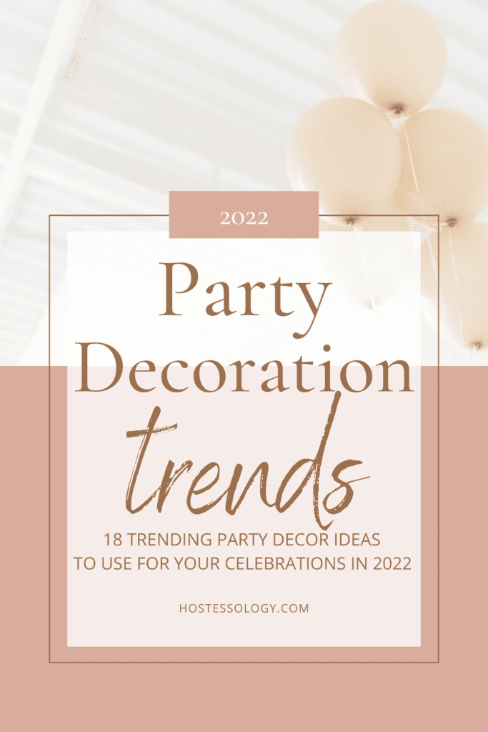 party trends Pinterest pin