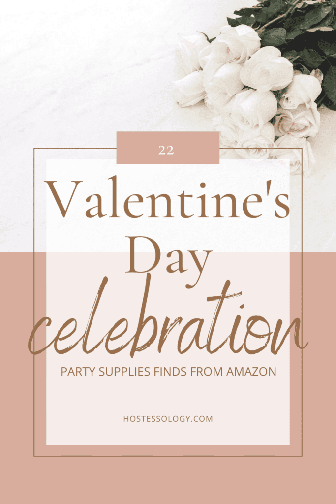 Valentine's Day celebration ideas Pinterest pin
