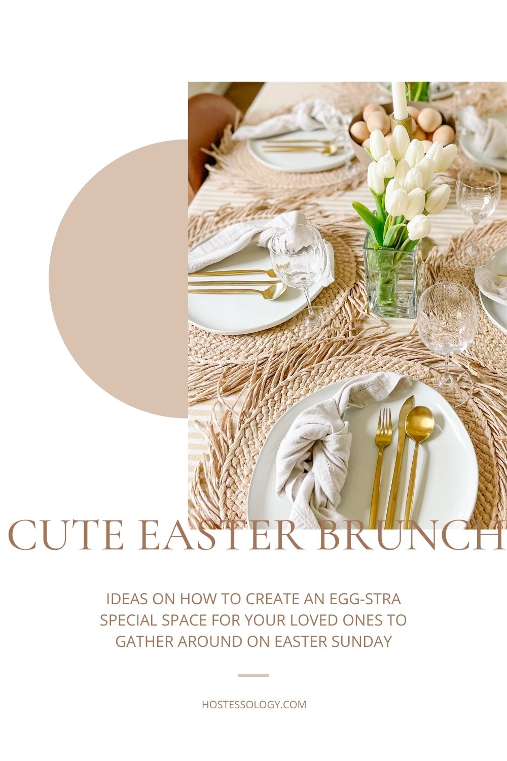 Cute Easter Brunch Ideas: How To Set A Modern Table For Your Family ...