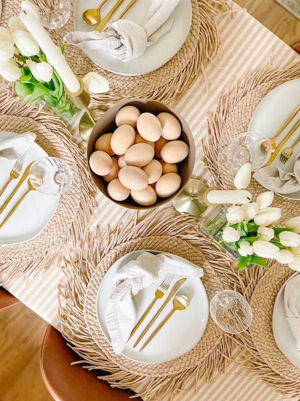 cute easter tabletop ideas