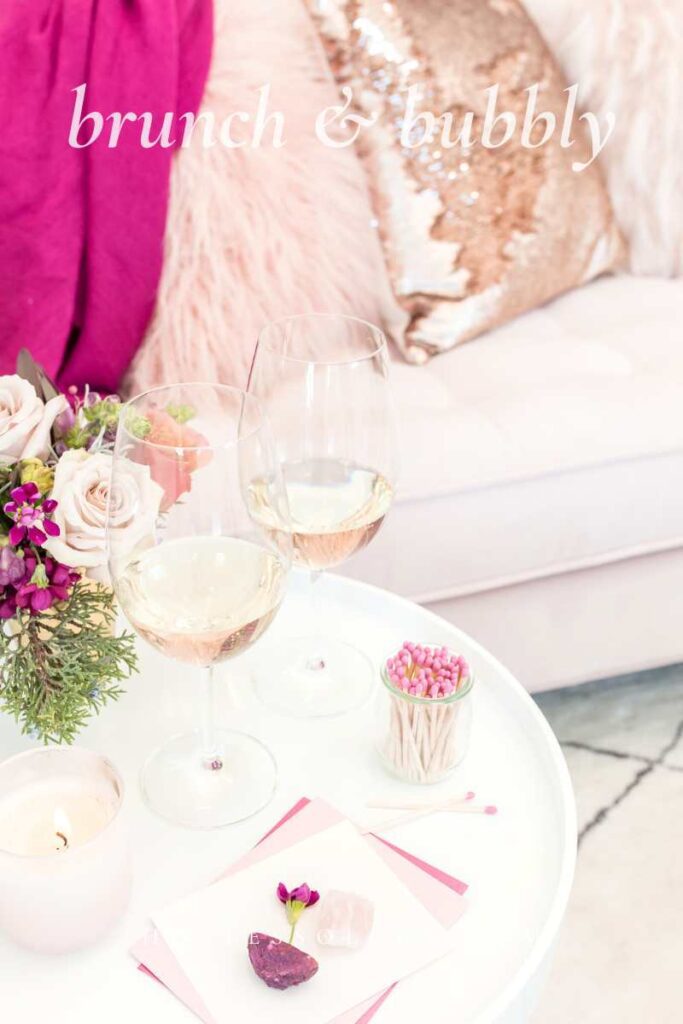 brunch and bubbly bridal shower theme