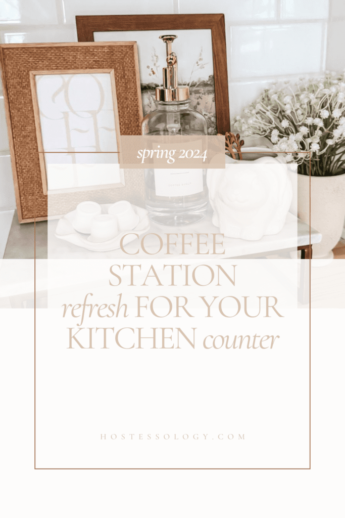 kitchen coffee station