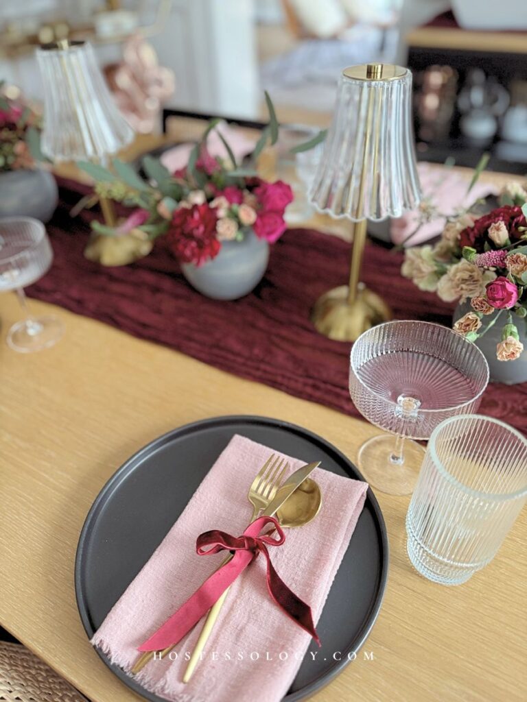 pink table decor ideas
