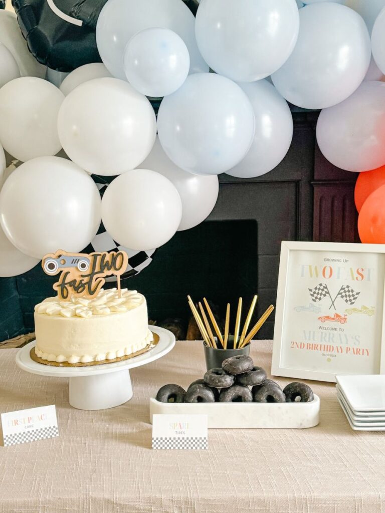 two fast birthday cake
