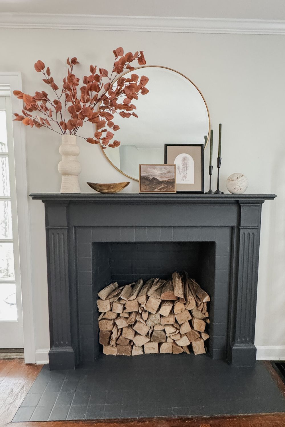 fall mantle decor