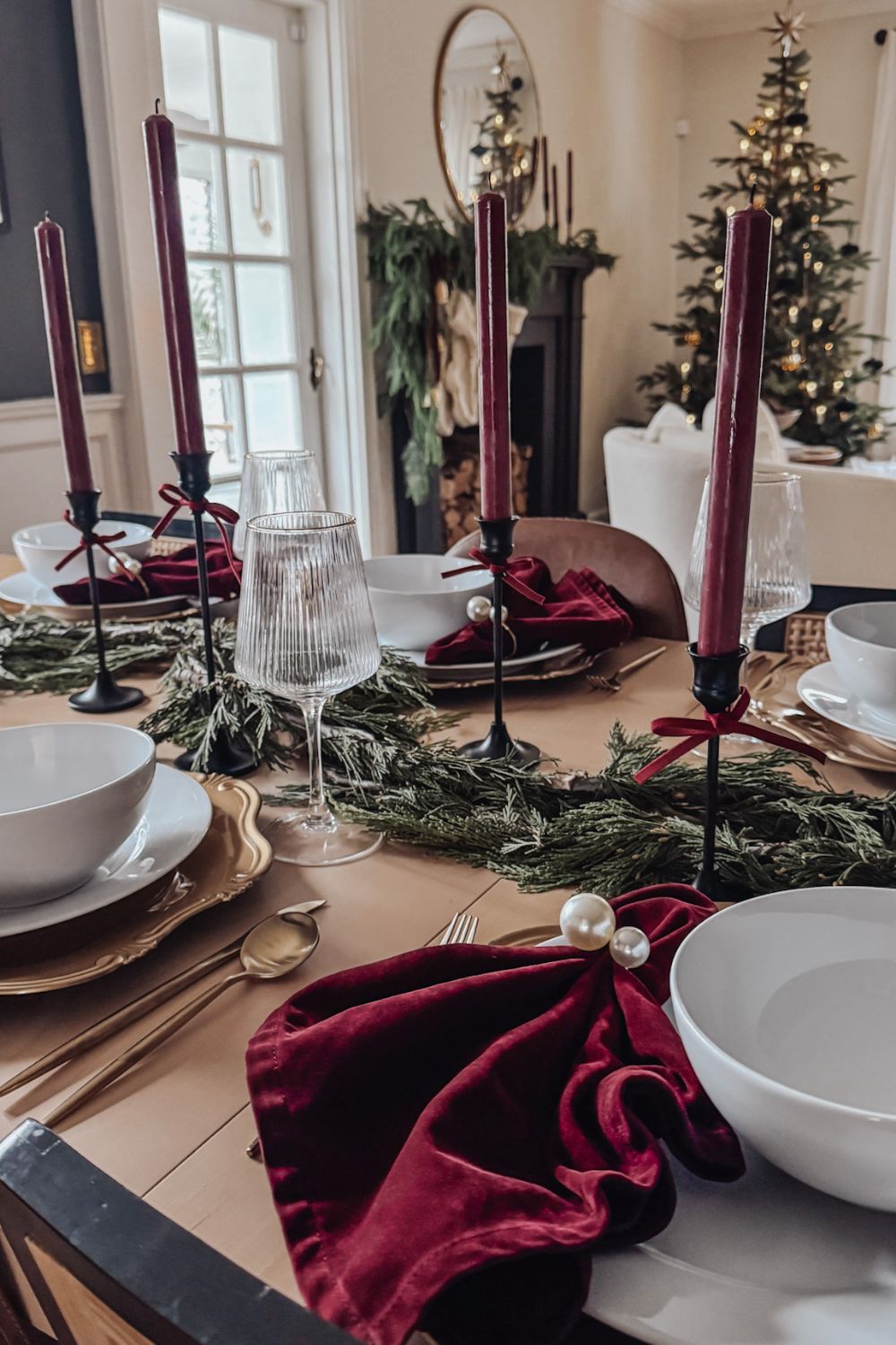 christmas table decorations centerpiece elegant