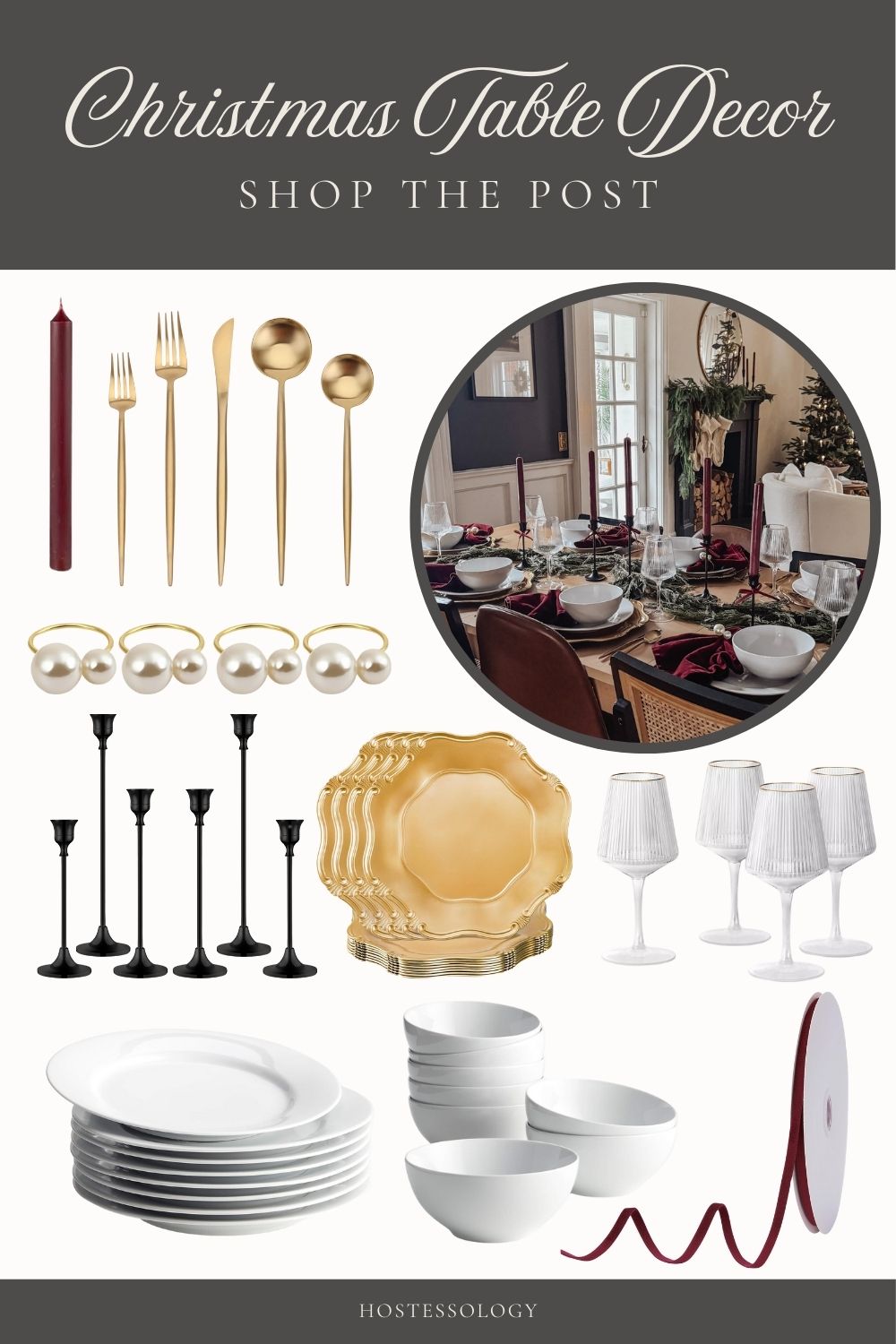 christmas table decorations centerpiece